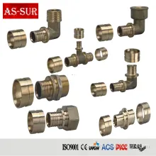 Brass Pipe Hose Fitting Coumpling Nipple